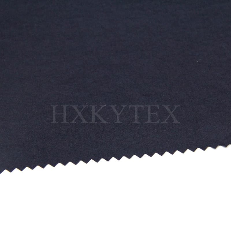 Crinkled Effect Striped Nylon Taffeta TPU Bonded Fabric